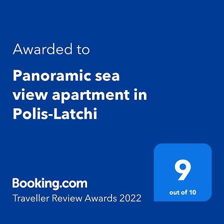 Panoramic Sea View Apartment In Polis-Latchi 외부 사진