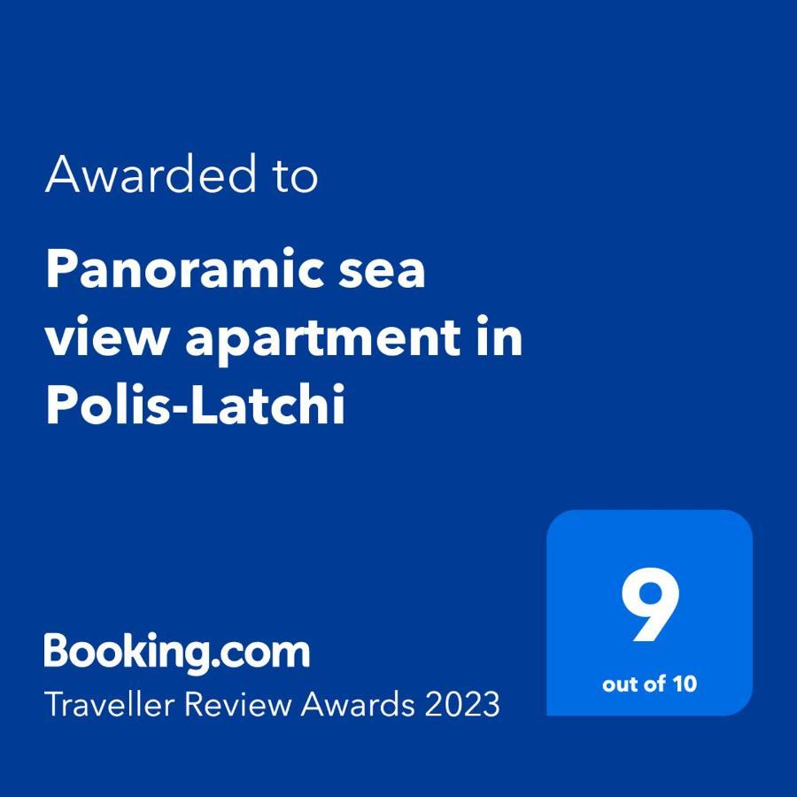Panoramic Sea View Apartment In Polis-Latchi 외부 사진