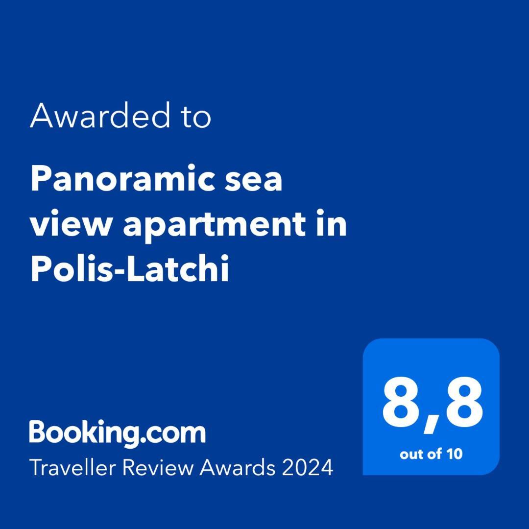 Panoramic Sea View Apartment In Polis-Latchi 외부 사진